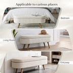 Storage Bench, Upholstered Entryway Benches - Image 8