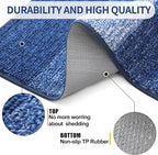 Kitinjoy Indoor Outdoor Door Mat, 71x24 Non-Slip Absorbent Dirt Trapper - Image 3