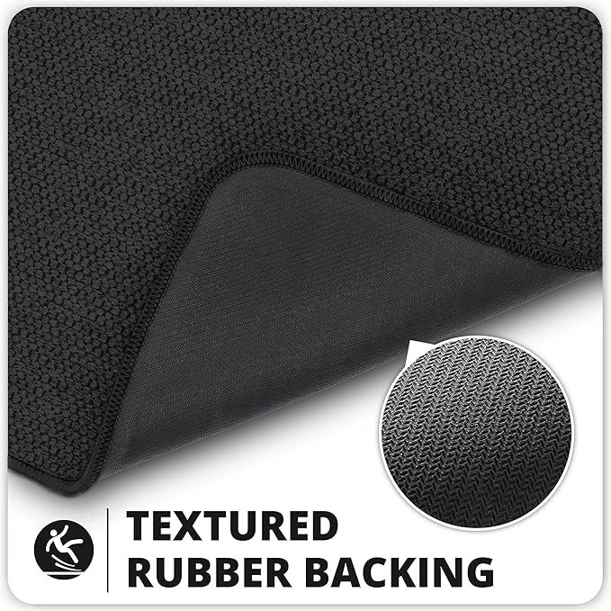 Bath Mat, Ultra Thin Bathroom Runner Rugs, Large Bath Mats - Image 5