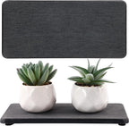 2 Pcs Water Absorbing Stone Trays, Kitchen/Bathroom Sink Soap Dish, Diatomite by NiuYichee