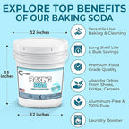 TradeGrade Pure Baking Soda Powder – 45 lb Bucket, Sodium Bicarbonate Powder | - Image 7