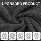 3 Piece Towel Sets for Bathroom, 1 Large Bath 30" x 56", 1 Hand 18" x 28" - Image 2