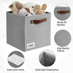 Collapsible Fabric Storage Cube Bins - Image 3