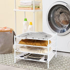 STORAGE MANIAC Sweater Drying Rack, Mesh Clothes Drying Rack, Stackable Laundry - Image 8