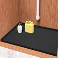 URMONA Waterproof Silicone Under Sink Mat 37'' x 22'' Shelf Liner by URMONA
