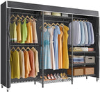 VIPEK V5C Plus Covered Clothes Rack Portable Wardrobe Closet, Heavy Duty by VIPEK