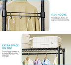 IZEUK Heavy Duty Rolling Garment Rack - Image 4