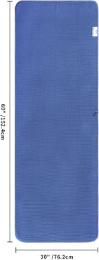 POLYTE Microfiber Oversize Quick Dry Lint Free Bath Towel, 60 x 30 in, 4 Pack - Image 4