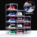 3 Pack Acrylic Shoe Boxes, Ultra Clear Shoe Boxes Stackable, Shoe Storage Box - Image 4