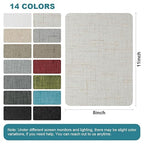 J.CARP 2Pcs Linen Repair Patches, Large Self-Adhesive Fabric Patch - Image 2