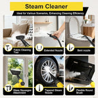 Handheld Steam Cleaner for Home, Powerful Pressurized Steam Cleaner Natural - Image 2