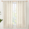 YoungsTex Linen Curtains 63 Inch Length by YoungsTex
