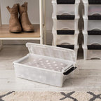 IRIS USA 6 Qt Stackable Plastic Storage Bins - Image 6