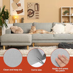 PATIKIL 70x6.2 Inch Linen Repair Tape, Repair Fabric Patch Self Adhesive Couch - Image 3