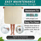 ENKOSI Extra Large Square Non Slip Shower Mat - Image 4