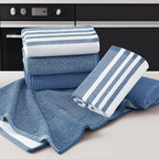 Homaxy Premium Kitchen Towels, Large Cotton 380 GSM Kitchen Hand Towels - Image 5