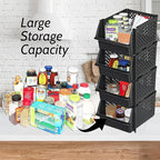 Skywin Plastic Stackable Storage Bins - Image 2