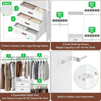 Armocity 5FT Small Closet System - Image 5