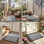 Yimobra Front Door Mat Outside Entrance 29.5x17, Waterproof Heavy Duty Outdoor - Image 6