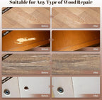 20 Colors Wood Filler Sticks Furniture Markers Touch up, Fill Putty Stick - Image 4