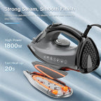 Steam Iron for Clothes, 1800W - Image 2