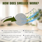 SMELLEZE Reusable Book Smell Removal Deodorizer Pouch: Rids Odor Without - Image 5