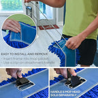 Kleen Handler 48 Inch Commercial Dust Mop Frame - Image 6