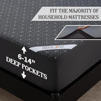BEDLORE Twin Mattress Protector, Waterproof Noiseless Mattress Cover - Image 5