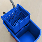 HOMCOM Compact Mop Bucket with Wringer on Wheels - Image 9