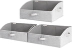StorageWorks Closet Storage Bins, Trapezoid Organizer Box by StorageWorks