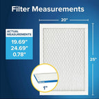 Filtrete 20x25x1 AC Furnace Air Filter, MERV 13, MPR 1900, Premium Allergen - Image 2