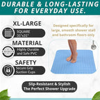 ENKOSI Extra Large Square Non Slip Shower Mat - Image 3