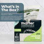 Matter Compostable Sandwich Bags - Image 4