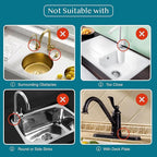 Bar Soap Holder, Diatomite Quick Drying Tray, Kitchen Drying Mat, Faucet Splash - Image 4
