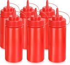 New Star Foodservice Squeeze Bottles, Wide Mouth, 16 oz - Image 2