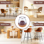 Ezprotekt 24 Pcs Extra Small Clear Round Chair Leg Floor Protectors - Image 6