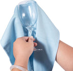 KLNYOO Microfiber Glass Cleaning Cloths Lint Free Streak Free Quickly and - Image 6