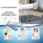 kimteny 13x28 Inches Kitchen Cloth Dish Towels, 400 GSM Premium Dishcloths - Image 4
