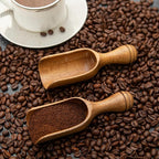 Big Coffee Scoop Shovel, Acacia Large Ground Coffee Scoop 5.9″ Measuring Spoons - Image 6
