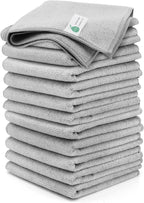 Microfiber Cleaning Cloths by GREENPOMELO