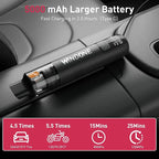 Windone Car Vacuum, 12000Pa 2-in-1 Cleaner & Tire Inflator 150PSI, 60W - Image 5