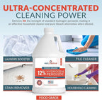 12% Food Grade Hydrogen Peroxide – Ultra-Concentrated H2O2 Peroxide Cleaner – 1 - Image 2