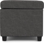 SIMPLIHOME Avalon 54 inch Wide Contemporary Rectangle Extra Large Storage - Image 11
