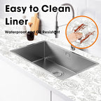 Drawer and Shelf Liner for Kitchen Cabinets Non-Adhesive, Non-Slip Cabinet - Image 3