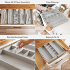 KitchenEdge Adjustable Kitchen Drawer Organizer - Image 3