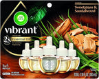 Air Wick Plug In Scented Oil Refills, Sweetgrass + Sandalwood, Air Fresheners by AirWick
