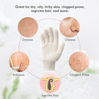 Evridwear Exfoliating Gloves for Shower, 100% Nylon Thick Soft Medium Heavy - Image 5
