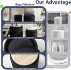 Royal Windsor Round Ottoman - Image 7