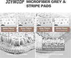 JOYMOOP Flat Mop Pads, Microfiber Mop Cleaning Pads, Washable Pads, Pads - Image 4