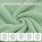 VOOVA & MOVAS Hand Towels for Bathroom Set of 4, Large 18" x 28", 100% Cotton | - Image 2